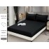 Husa de pat tip Damasc cu Elastic si 2 fete de perna, pat 2 persoane,180x200 cm+25cm, HSD7