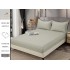 Husa de pat tip Damasc cu Elastic si 2 fete de perna, pat 2 persoane,180x200 cm+25cm, HSD9