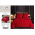 Set Lenjerie Eleganta tip Damasc pentru pat dublu din Bumbac finet, compus din 6 piese, Cearceaf de pat 220x240cm, LDM6P4