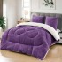 Pilota Cocolino gofrat 3D fluturi, cu blanita asortata, 200x230cm si 2 fete de perna 50x70cm,PFR1