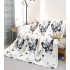 Patura cocolino 200x230 cm, ALBA FLUTURI NEGRI ,cod produs PCIL1