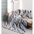 Patura cocolino 200x230 cm, ZEBRA GRI NEGRU,cod produs PCIL2