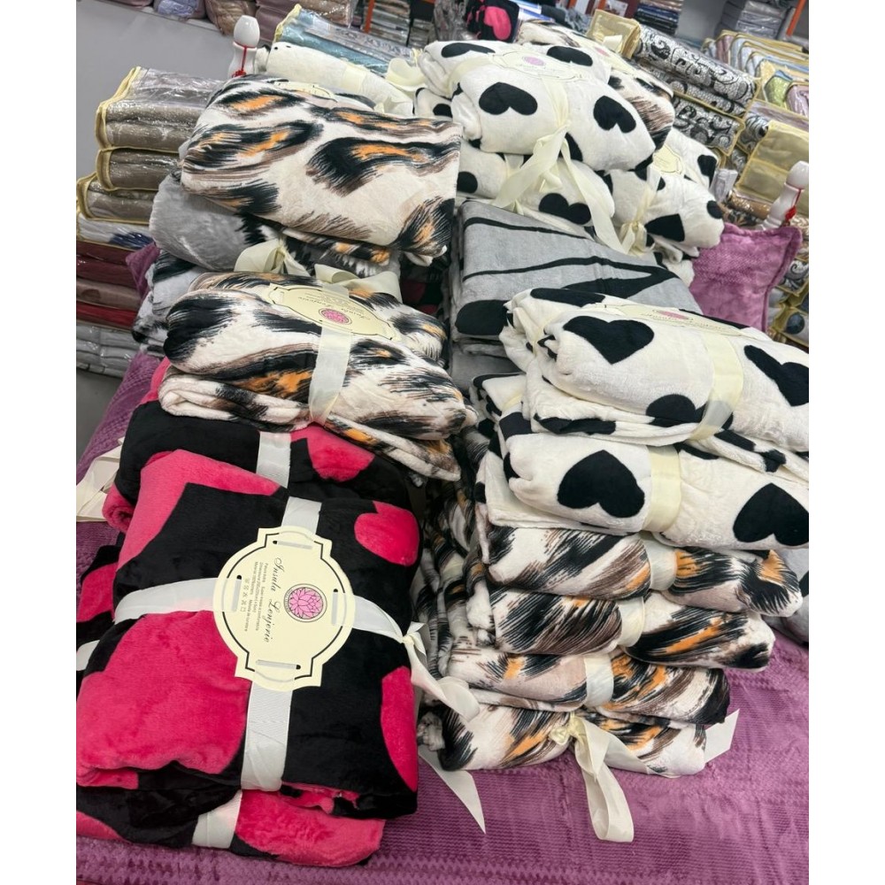 Patura cocolino 200x230 cm, ANIMAL PRINT,cod produs PCIL3 PATURI COCOLINO SOFT