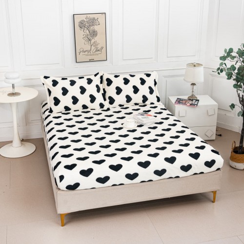 Husa de pat cu elastic COCOLINO+ 2 fete de perna HCP4