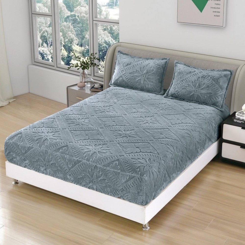 Husa de Pat Cocolino+2 Fete Perna,MODEL 3D in relief HCM3DY6 Huse cocolino