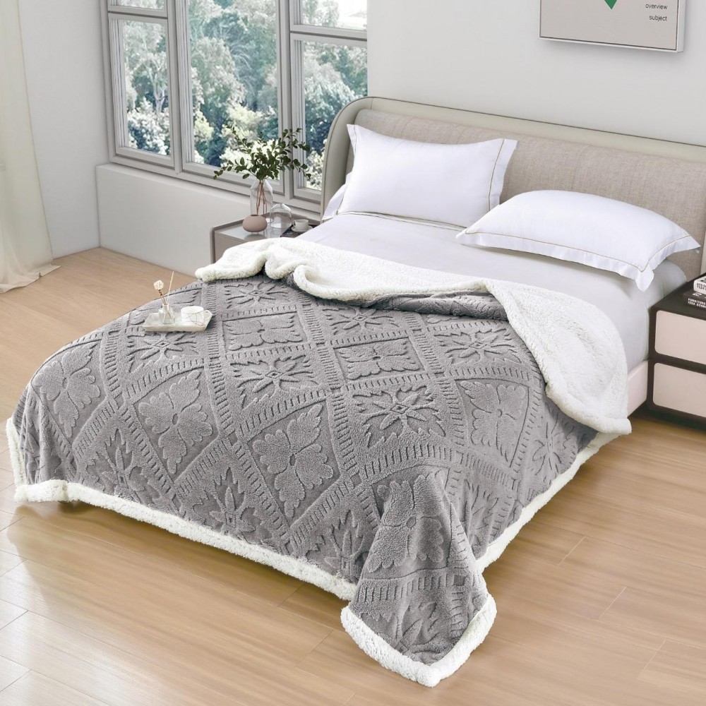 Patura Cocolino pufoasa, PLIC CU FERMOAR cu blanita, MODEL 3D, 200 x 230cm, pentru 2 persoane, PCY2 Paturi cocolino cu blanita