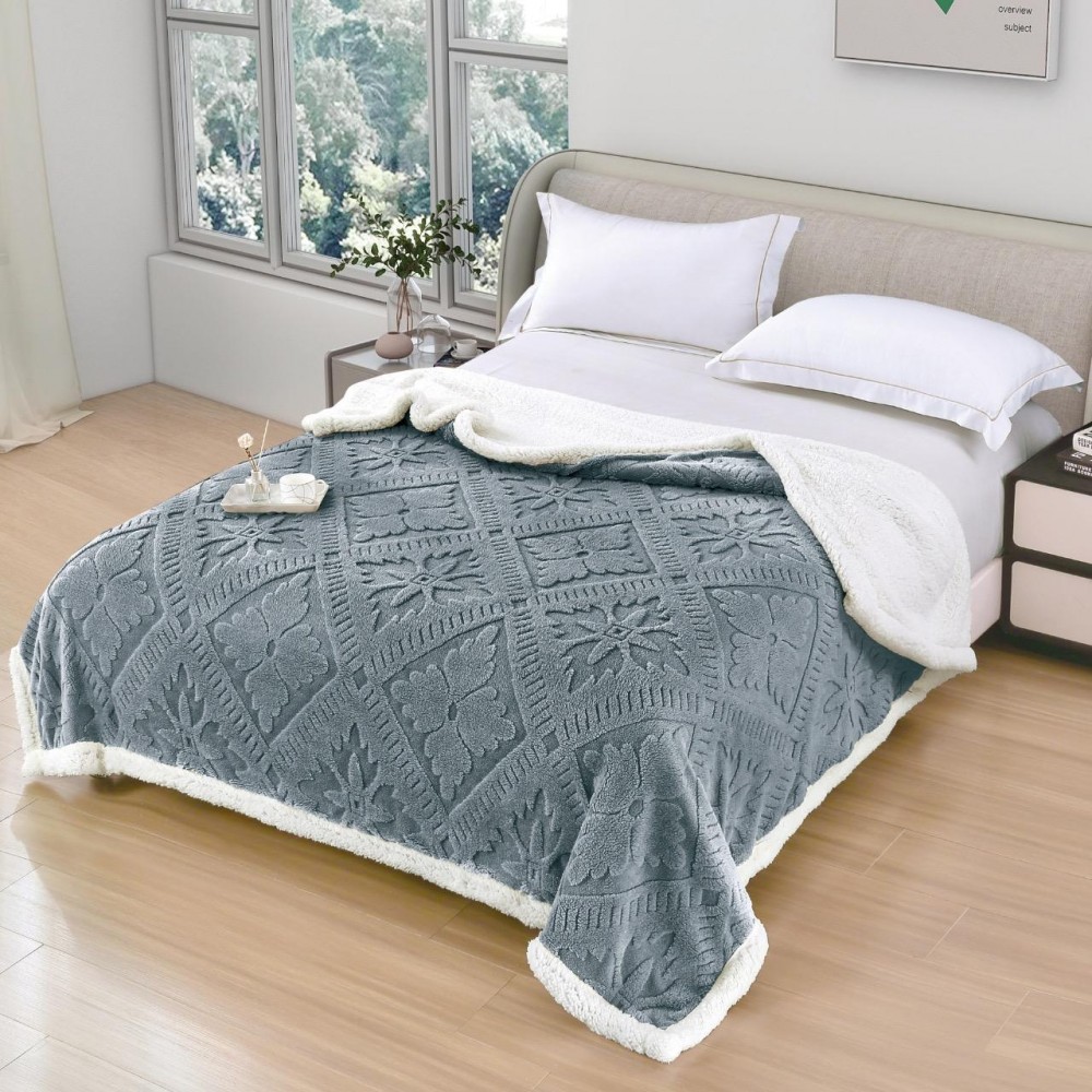 Patura Cocolino pufoasa, PLIC CU FERMOAR cu blanita, MODEL 3D, 200 x 230cm, pentru 2 persoane, PCY5 Paturi cocolino cu blanita