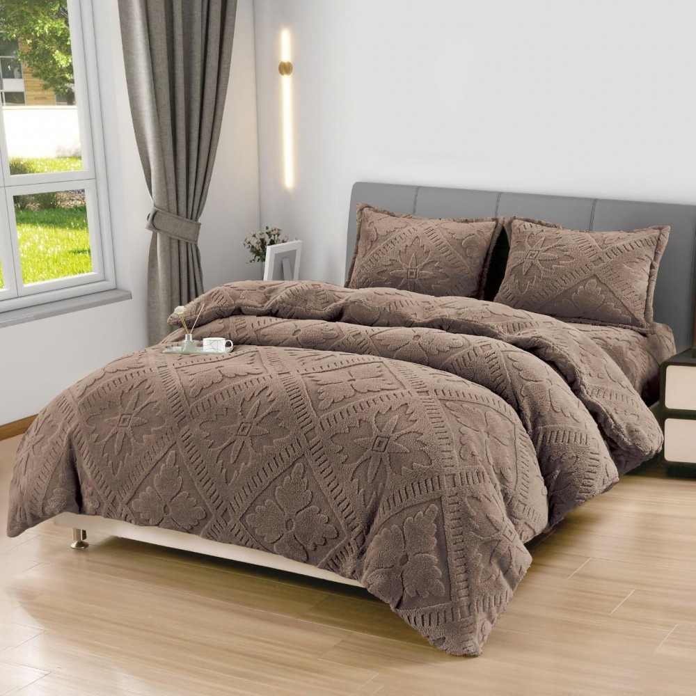 Lenjerie Cocolino ,4 piese cu elastic ,MODEL 3D IN RELIEF LC4PY6 Lenjerii cocolino 4 piese cu ELASTIC