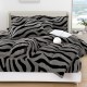 Lenjerie Cocolino DIN BLANITA DE OAIE,4 piese cu elastic ,MODEL ZEBRA 3D IN RELIEF LC4PEY7 Lenjerii cocolino 4 piese cu ELASTIC