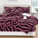 Lenjerie Cocolino DIN BLANITA DE OAIE,4 piese cu elastic ,MODEL ZEBRA 3D IN RELIEF LC4PEY11 Lenjerii cocolino 4 piese cu ELASTIC