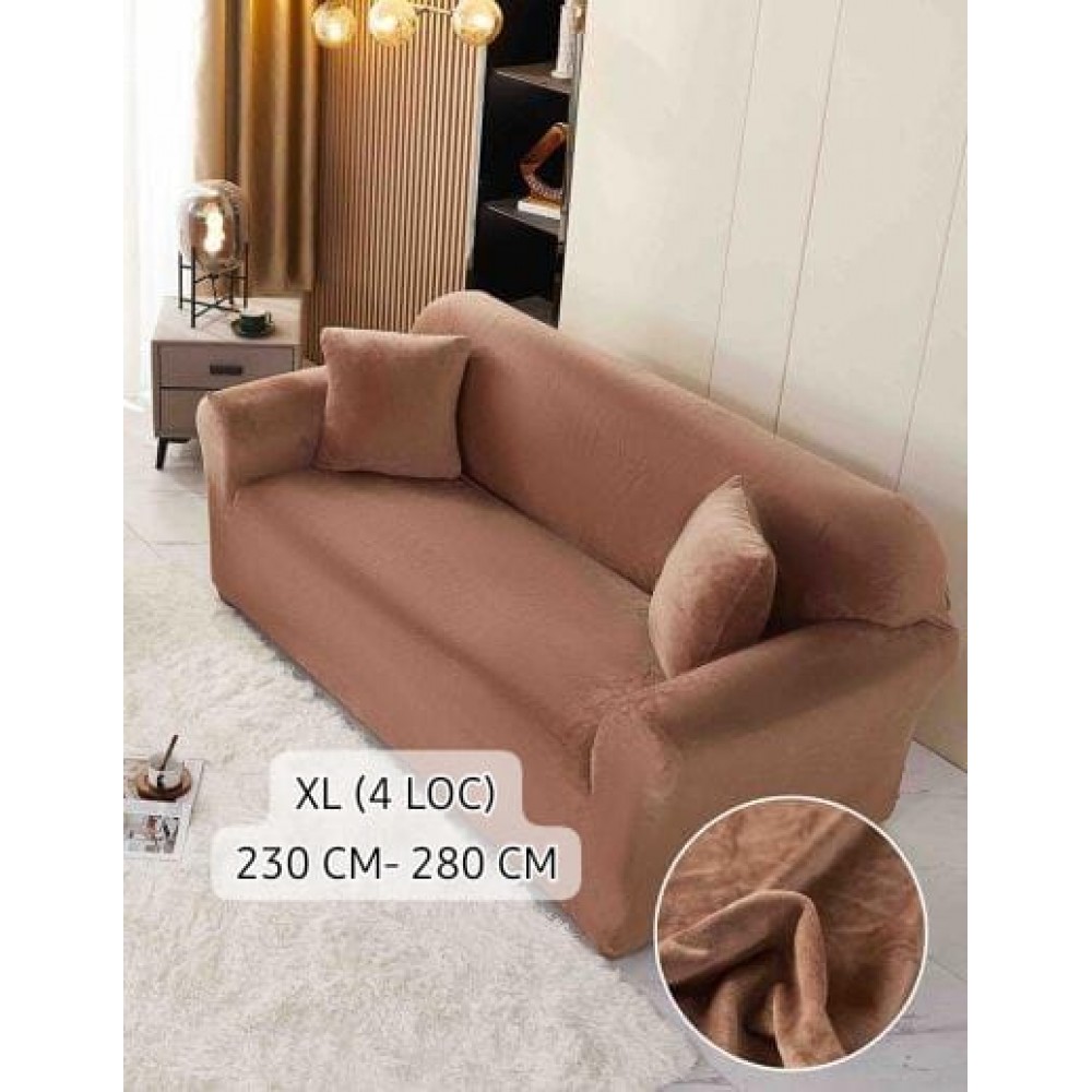 Husa de Canapea din Catifea  4 Locuri , MARO HUSE ELASTICE CATIFEA FOTOLII,CANAPELE SI COLTARE