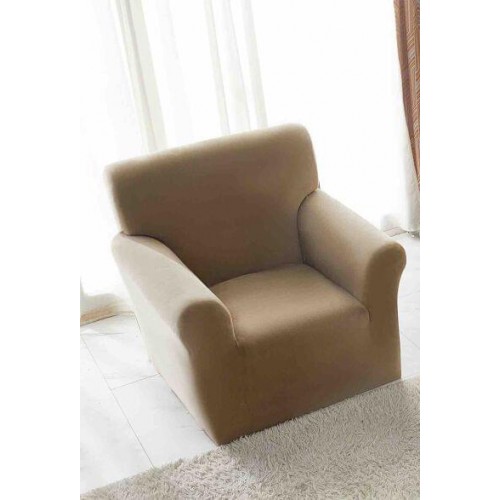 Husa de FOTOLIU din Catifea 1 Loc , CAPPUCCINO , HCJ1L1