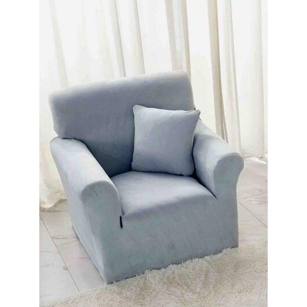 Husa de FOTOLIU din Catifea 1 Loc , BLEO , HCJ1L9 HUSE ELASTICE CATIFEA FOTOLII,CANAPELE SI COLTARE