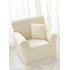 Husa de FOTOLIU din Catifea 1 Loc , CREM , HCJ1L10