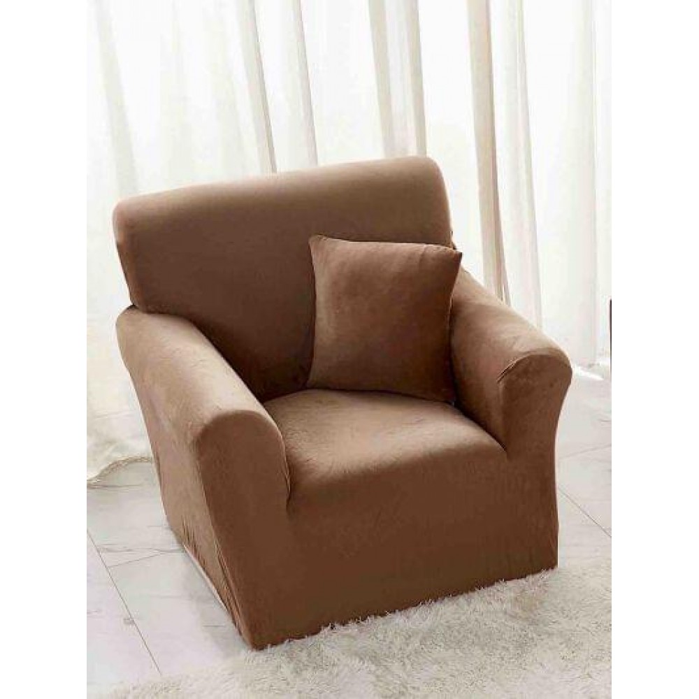 Husa de FOTOLIU din Catifea 1 Loc , MARO, HCJ1L14 HUSE ELASTICE CATIFEA FOTOLII,CANAPELE SI COLTARE