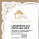 Lenjerie Cocolino ,4 piese cu elastic , LCJE1 Lenjerii cocolino 4 piese cu ELASTIC