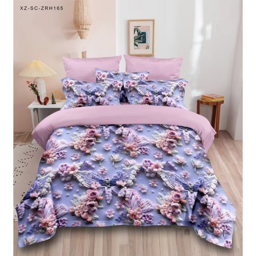 Lenjerie de pat bumbac finet Premium – gama 5D – 6 piese 5DTL20