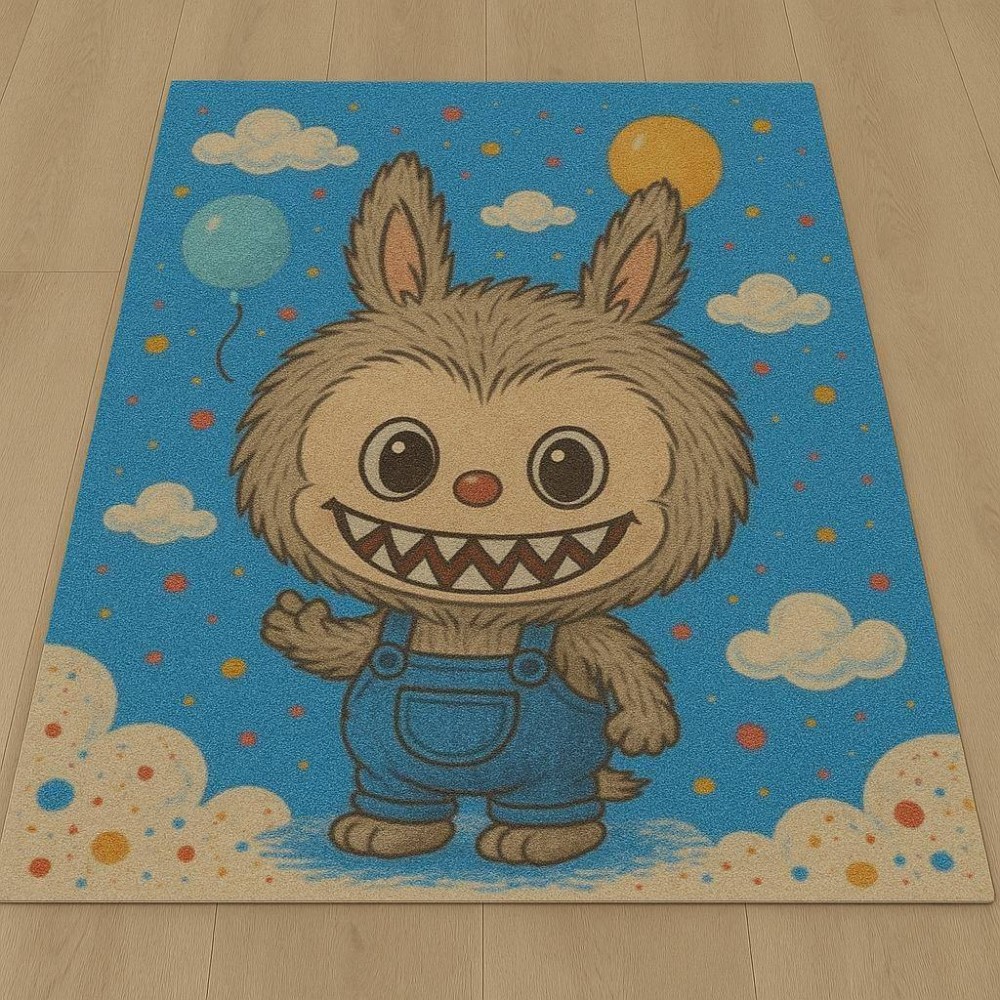Covor antiderapant pentru camera copilului la bubu120x150 cst7 Covoare copii 120x180 cm