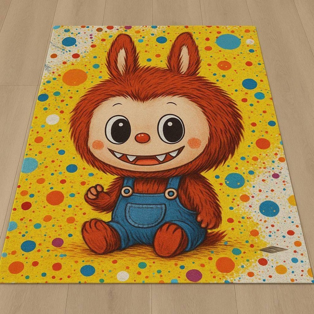 Covor antiderapant pentru camera copilului la bubu120x150 cst8 Covoare copii 120x180 cm