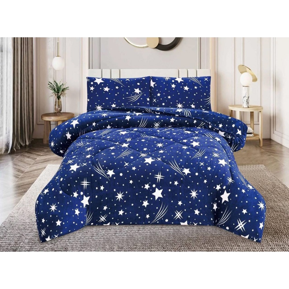 Pilota cocolino cu blăniță 200x230 și 2 fețe de pernă 50x70 ploaie de stele pcsz8 PILOTE COCOLINO 3 PIESE Pilota cocolino cu blăniță 200x230 și 2 fețe de pernă 50x70 ploaie de stele pcsz8 PILOTE COCOLINO 3 PIESE