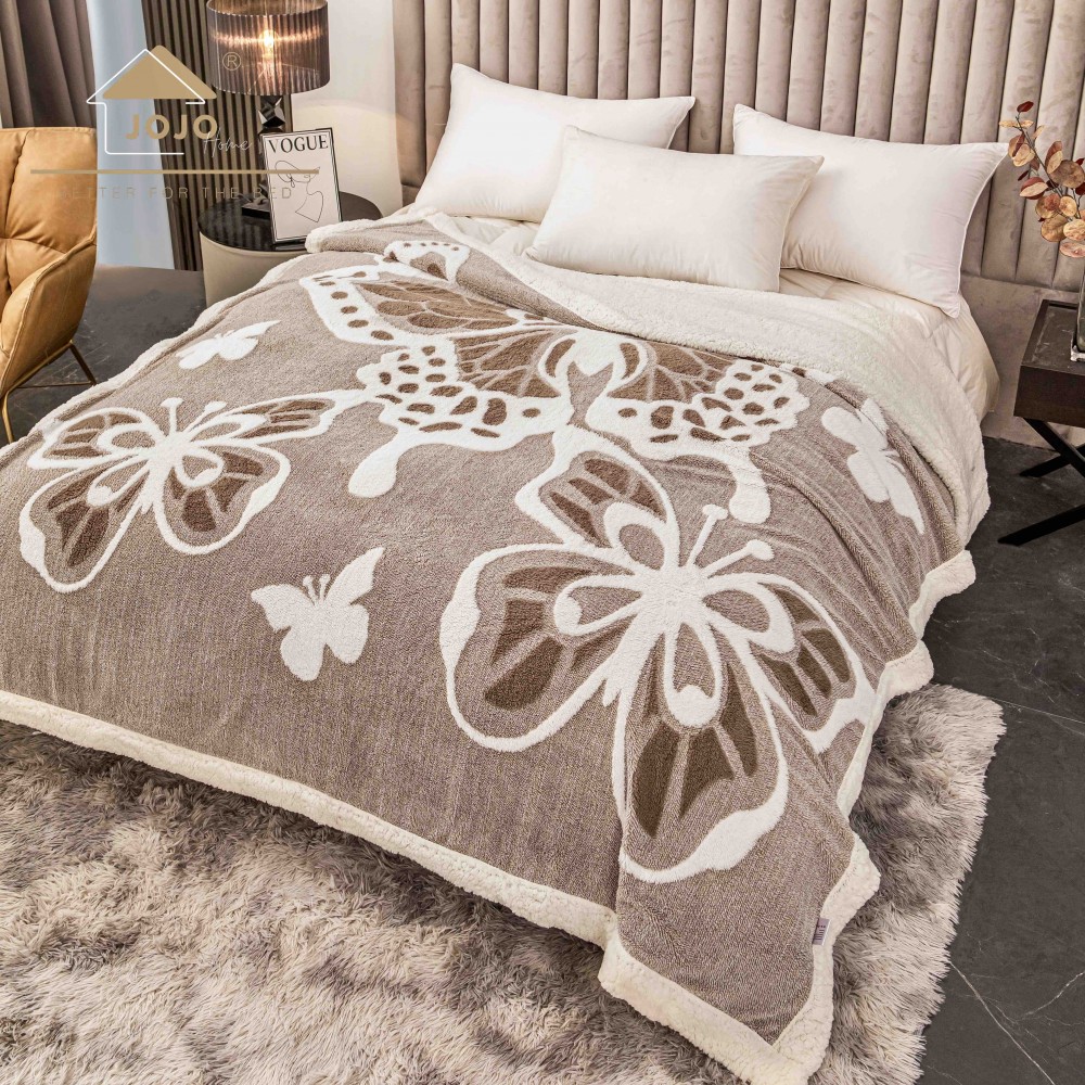 Pătură Cocolino 3D cu Blăniță – Moale, Călduroasă și Elegantă, Imprimeu Fluture, 200×230 cm-CAPPUCCINO PBFJ1 PATURI FLUTURI 3D Pătură Cocolino 3D cu Blăniță – Moale, Călduroasă și Elegantă, Imprimeu Fluture, 200×230 cm-CAPPUCCINO PBFJ1 PATURI FLUTURI 3D