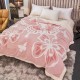 Pătură Cocolino 3D cu Blăniță – Moale, Călduroasă și Elegantă, Imprimeu Fluture, 200×230 cm-Roz PBFJ9 PATURI FLUTURI 3D