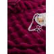 Lenjerie pat dublu, ExtraPufoasa, din Blanita artificiala de Iepure, 6 piese, Jojo Home LCBI05,  BORDO LENJERII BLANITA ARTIFICIALA IEPURE 6 PIESE