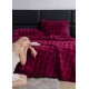 Lenjerie pat dublu, ExtraPufoasa, din Blanita artificiala de Iepure, 6 piese, Jojo Home LCBI05,  BORDO LENJERII BLANITA ARTIFICIALA IEPURE 6 PIESE