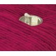 Lenjerie de pat cu Pilota Inclusa , Cearceaf cu Elastic, 6 Piese, Blană de Iepure Artificială,VISINIU-FUCSIA,PBI05 PILOTE BLANA IEPURE