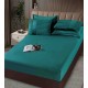 Lenjerie de pat cu Pilota Inclusa , Cearceaf cu Elastic, 6 Piese, Blană de Iepure Artificială,VERDE,PBI10 PILOTE BLANA IEPURE
