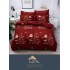 Lenjerie pat dublu, BUMBAC FINET, 6 piese, CRACIUN Collection, Jojo Home,C4