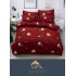 Lenjerie pat dublu, BUMBAC FINET, 6 piese, CRACIUN Collection, Jojo Home,C11