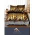 Lenjerie pat dublu, BUMBAC FINET, 6 piese, CRACIUN Collection, Jojo Home,C12