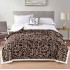 Patura Cocolino pufoasa, PLIC CU FERMOAR cu blanita, MODEL ANIMAL PRINT 3D, 200 x 230cm, pentru 2 persoane, PCY15