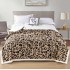 Patura Cocolino pufoasa, PLIC CU FERMOAR cu blanita, MODEL ANIMAL PRINT 3D, 200 x 230cm, pentru 2 persoane, PCY16