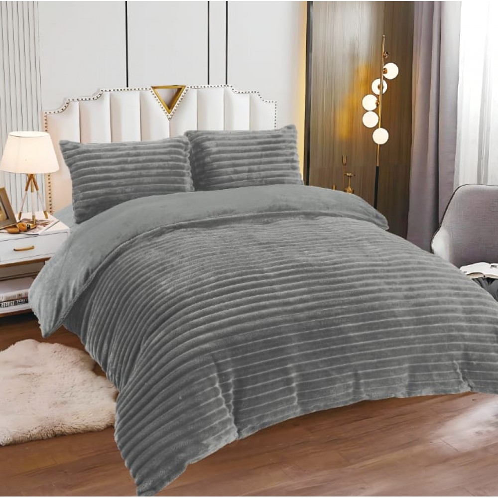 Lenjerie Cocolino pat dublu , 4 piese, cu ELASTIC LCCEM5 Lenjerii cocolino 4 piese cu ELASTIC