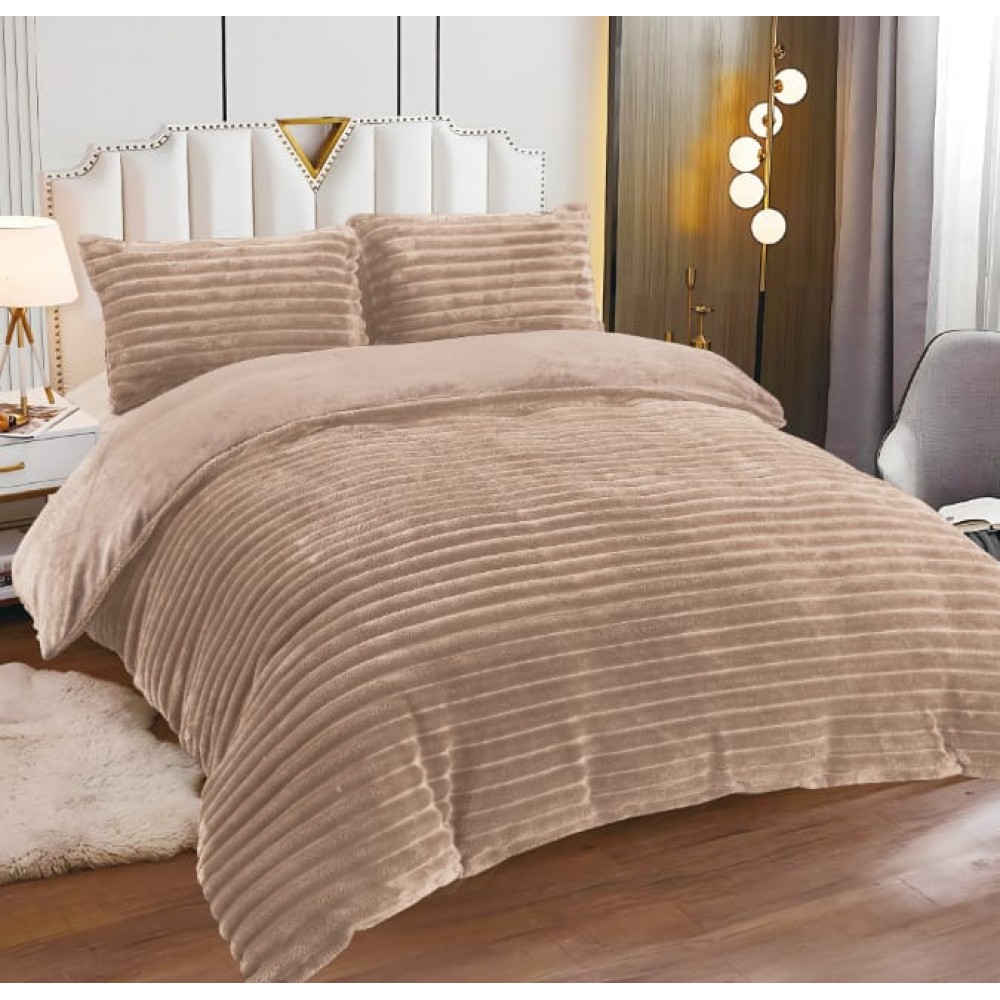 Lenjerie Cocolino pat dublu , 4 piese, cu ELASTIC LCCEM6 Lenjerii cocolino 4 piese cu ELASTIC