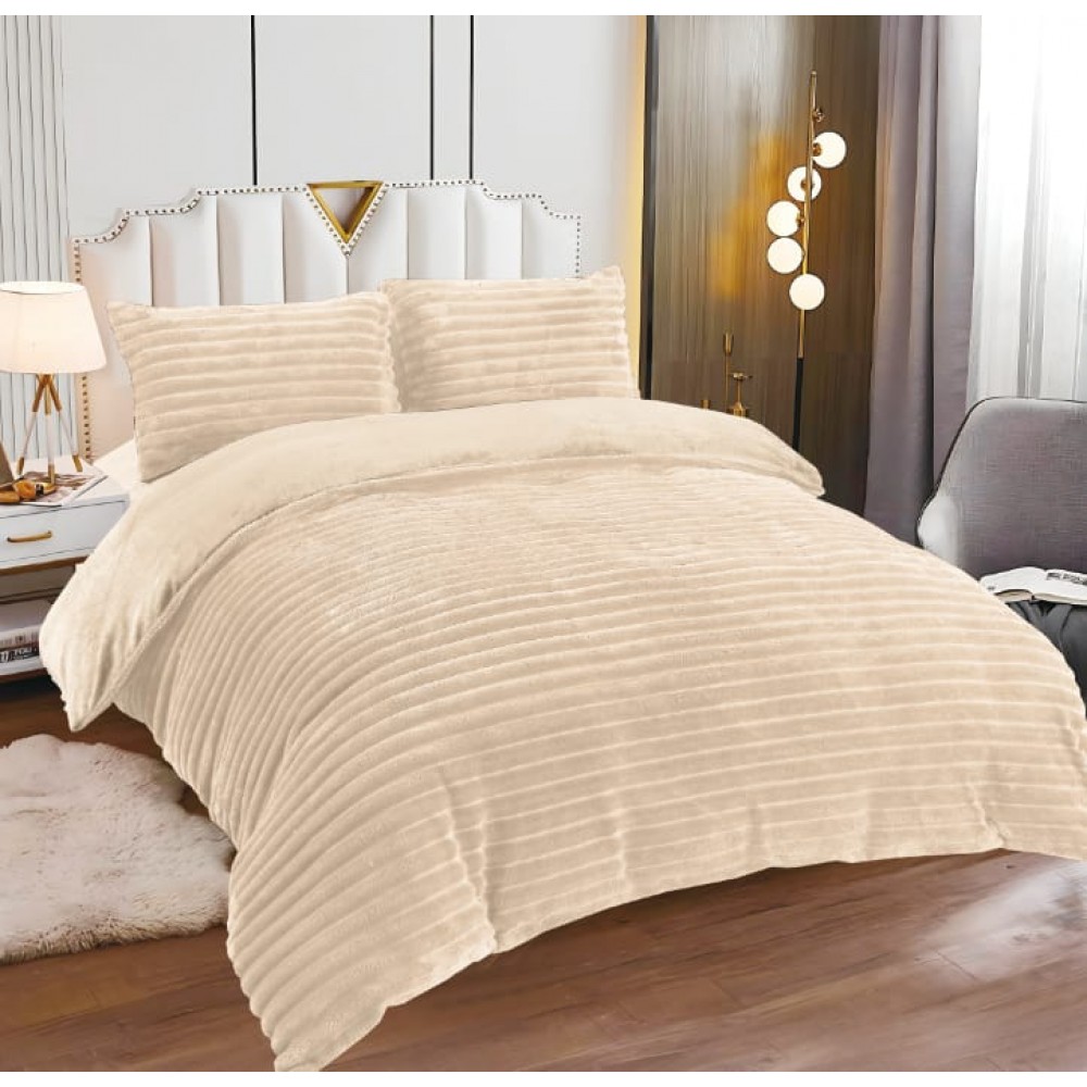 Lenjerie Cocolino pat dublu , 4 piese, cu ELASTIC LCCEM7 Lenjerii cocolino 4 piese cu ELASTIC