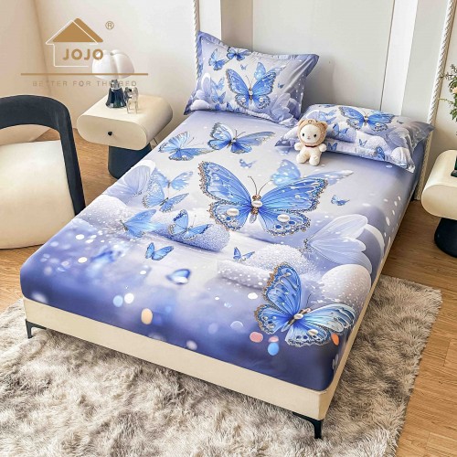 HUSE DE PAT 3 PIESE ,imprimare digitală 5D HE5DJ15