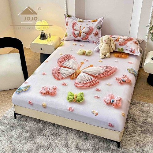 HUSE DE PAT 3 PIESE ,imprimare digitală 5D HE5DJ20
