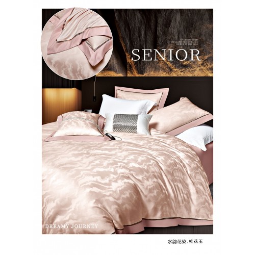 Lenjerie de pat Premium 4 PIESE , SENIOR – Dreamy Journey DIN FINET ,PAT DUBLU 200X230 LCS4P19