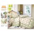 Lenjerie de pat 4 piese dublu Deluxe din Bumbac Soft Touch cu Volanase, VOL8