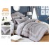 Lenjerie de pat 4 piese dublu Deluxe din Bumbac Soft Touch cu Volanase, VOL15