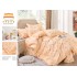 Lenjerie de pat 4 piese dublu Deluxe din Bumbac Soft Touch cu Volanase, VOL25