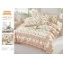 Lenjerie de pat 4 piese dublu Deluxe din Bumbac Soft Touch cu Volanase, VOL32