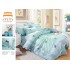Lenjerie de pat 4 piese dublu Deluxe din Bumbac Soft Touch cu Volanase, VOL35