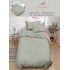 Lenjerie de pat, 1 persoana, tip Damasc, 4 piese, Cearceaf cu Elastic 140x200cm, LD1PM1