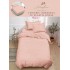 Lenjerie de pat, 1 persoana, tip Damasc, 4 piese, Cearceaf cu Elastic 140x200cm, LD1PM6