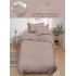 Lenjerie de pat, 1 persoana, tip Damasc, 4 piese, Cearceaf cu Elastic 140x200cm, LD1PM7