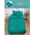 Lenjerie de pat, 1 persoana, tip Damasc, 4 piese, Cearceaf cu Elastic 140x200cm, LD1PM9